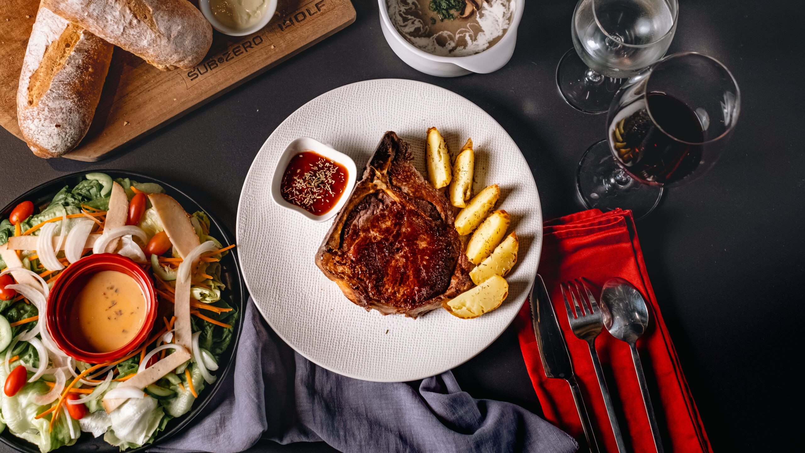 Dry-Aged Steak by Sub-Zero & Wolf